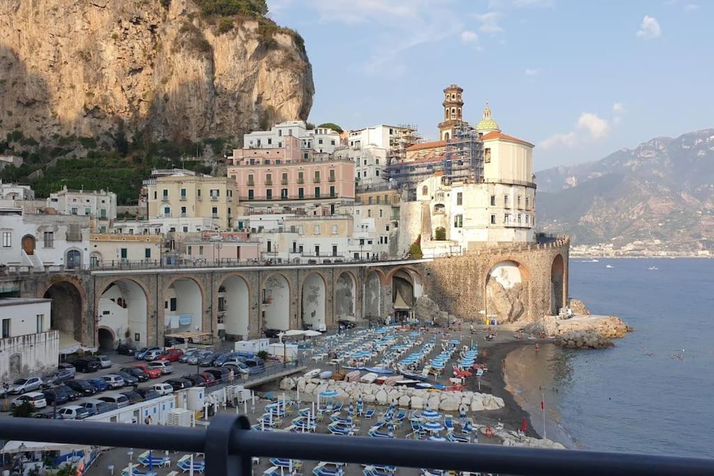 Amalfi Rooms Duoglio Beach -Amazing Seaview Exterior foto