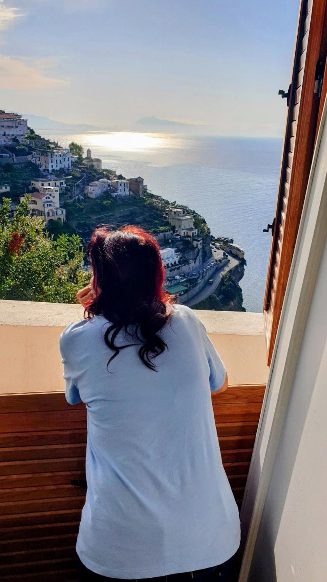 Amalfi Rooms Duoglio Beach -Amazing Seaview Exterior foto